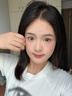 可啦啦美瞳半年抛美芝芝自然甜美彩色隐形眼镜1片芝芝乱撞棕0度明日达 实拍图