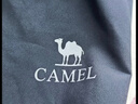 骆驼（CAMEL）运动短裤男2026春夏透气速干训练跑步健身短袖短裤女 J0S1U8125-2，黑色，女 S 实拍图
