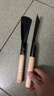 园林神器铲子锰钢挖土种花野菜铁铲养花工具花卉除草农用种菜铁锨 65锰钢木柄平铲2把 实拍图