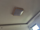 雷士（NVC）LED吸顶灯客厅餐厅卧室新中式原木侘寂超薄WHXD118W/F-03 实拍图