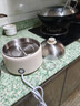 九阳（Joyoung）蒸蛋器 煮蛋器 定时 自动断电安心用 小型316L不锈钢多功能 双层蒸煮鸡蛋早餐神器ZD14-GE330 实拍图