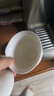 韵化羊脂玉瓷陶瓷盖碗单个悬停敬茶杯青花功夫茶具盖子悬浮泡茶碗试用 羊脂玉-水墨江山-悬停三才盖碗 实拍图