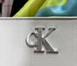 Calvin Klein女包【腋下包】26优雅休闲通勤ck字母拉链手提法棍包单肩包礼物 DH3237-67U-牛奶白 OS 实拍图