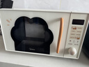 美的（Midea）小滋味微烤炸一体机萌宠猫爪不锈钢内胆23L家用大容量一级能效平板式热风空气炸2026新款F23G5 实拍图