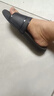 LURAD拖鞋男士夏季户外穿室内防滑洗澡居家浴室厚底防臭凉拖女黑 46-47 实拍图