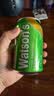 屈臣氏（Watsons）苏打水香草味含汽气泡水饮料0脂低糖低卡聚会调酒330mL*24罐整箱 实拍图