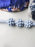 yottoy狼牙棒按摩棒肌肉放实心滚轴泡沫轴小腿部按摩器滚轮 布鲁蓝 实拍图