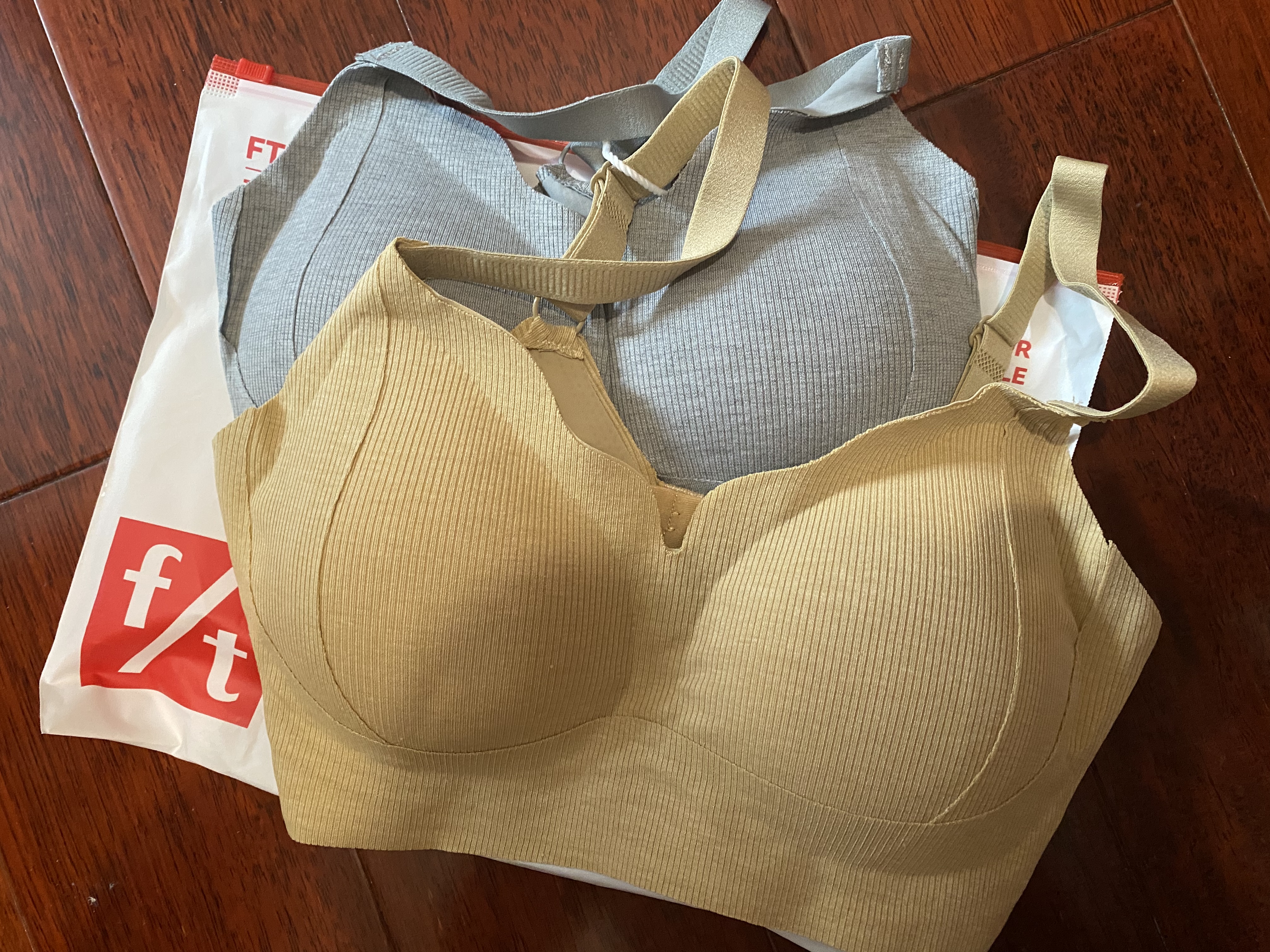 FitonTon2件装内衣女提拉上托防下垂文胸塑形聚拢收副乳螺纹美背无痕胸罩 实拍图