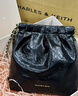 CHARLES&KEITH迷你菱格流浪包单肩斜挎双肩包包女包生日礼物送女友CK2-60782390 【S号】Black黑色 S 实拍图
