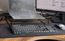 罗技（Logitech）大师系列 MX Mechanical 商务低噪无线双模矮轴机械键盘 智能键盘 全尺寸线性红轴 110键 实拍图