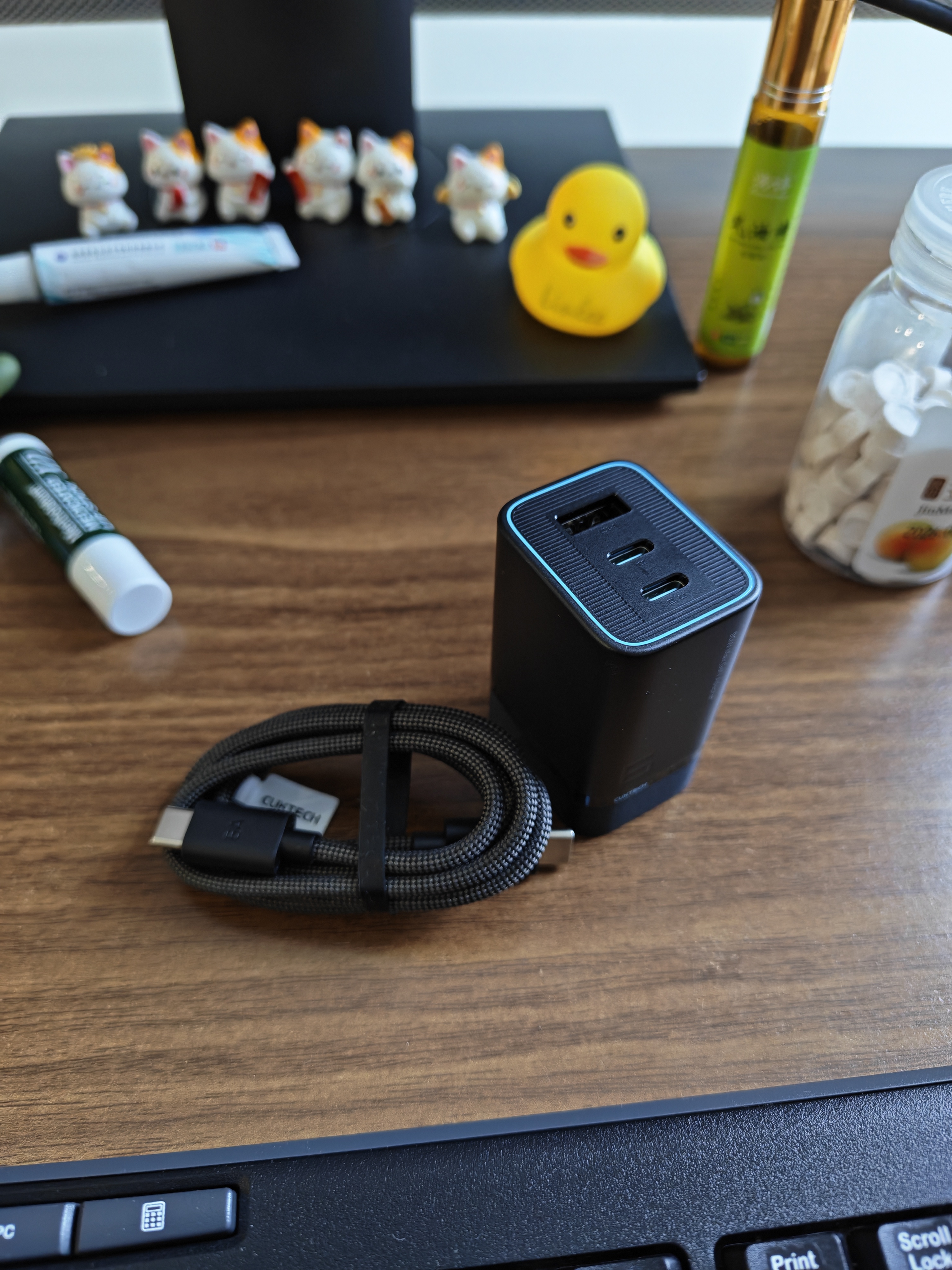 CUKTECH酷态科6号充电器mini氮化镓套装90W多口Type-c快充头适用苹果小米17三星手机65W笔记本电脑 实拍图