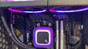 九州风神（DEEPCOOL）冰果240PRO黑色一体式水冷散热器/短管设计/PWM调速水泵/升级高性能ARGB风扇 实拍图