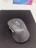 罗技（Logitech）M750M 通用版鼠标 无线蓝牙鼠标 静音鼠标 智能鼠标 对称鼠标 黑色 带Logi Bolt USB接收器 实拍图