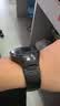 BHO【热销100万+】适用华为watch5表带钛金属钛空银按压式工字watch5手表表带钛合金46mm男十周年夏季 【顶配真工字按压款】苍穹黑-弧形专用 适用：华为手表Watch5（46mm表盘） 实拍图