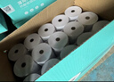 得力（deli）57*50型17米*100卷 薄荷海热敏收银纸 京东外卖超市小票纸 ZS184【适配58mm机器 5801P等】 实拍图