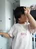 猫人女童打底裤夏季薄款儿童外穿七分裤女孩白色夏装裤子 白色 140  实拍图
