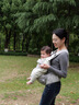 抱抱熊婴儿多功能背带腰凳四季通用轻便前后抱娃神器V29-雾灰 实拍图