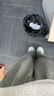 MUJI 女式 汉麻水洗宽版裤女装裤子女款女士长裤休闲裤阔腿裤26年春夏 烟熏绿色 S （155/62A） 实拍图