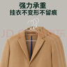 好太太衣架无痕晾衣架子铝合金衣挂干湿两用衣撑家用衣服 DY53-冰川银【铝合金20支装】 实拍图