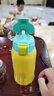 虎牌（TIGER）第三代最新款儿童杯小绵羊保温杯双杯盖MBR-S06G-YY吸管款600ML 实拍图