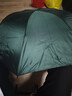 雨伞手动遮阳伞三折折叠黑胶防晒遮阳晴雨两用伞 【手动8骨】森林绿UV 实拍图