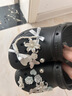 CROCS卡骆驰白鹿同款云朵洞洞鞋时尚百搭户外沙滩鞋|206750 白色-100(含智必星) 39 (250mm) 实拍图