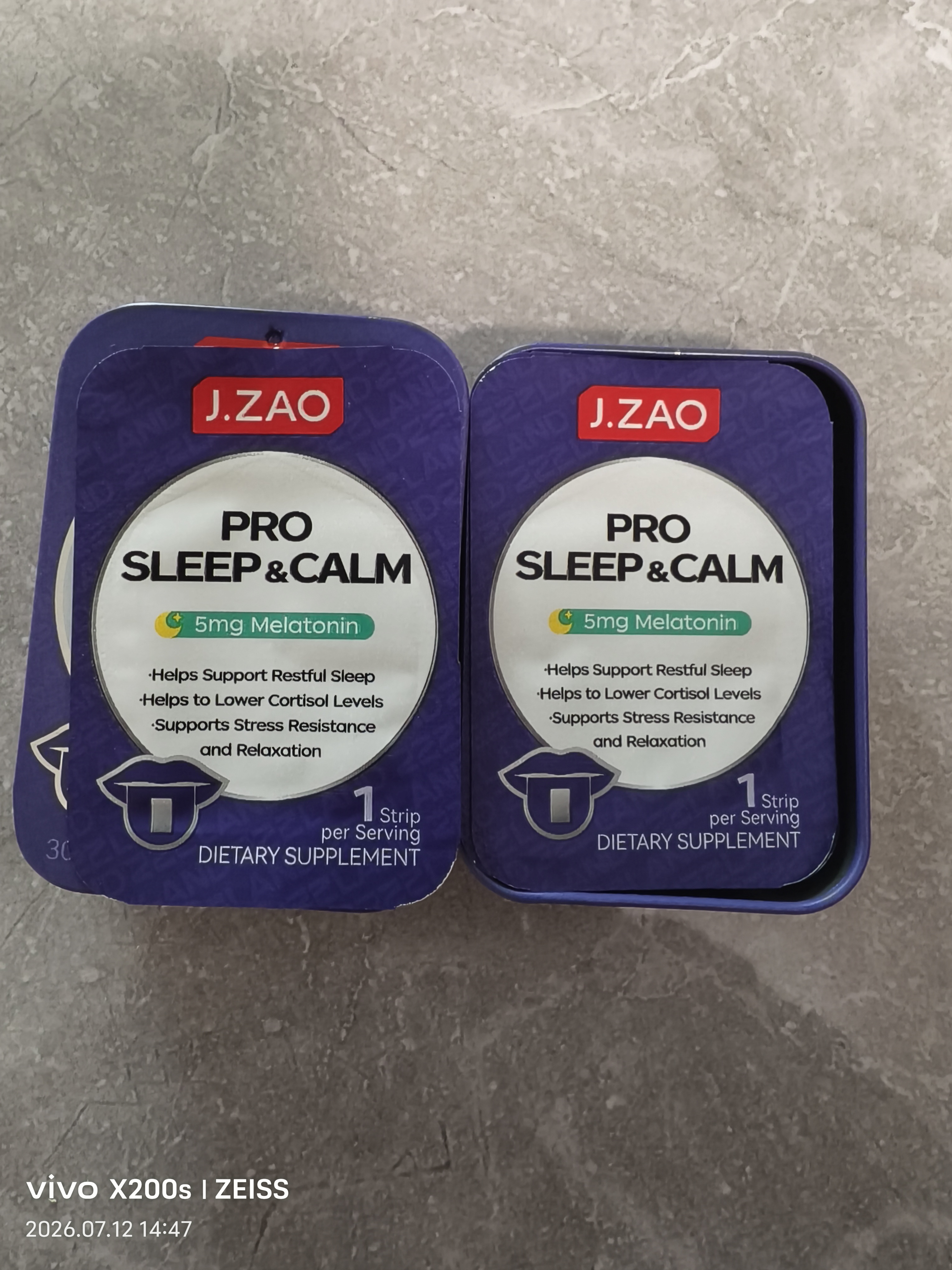 京东京造褪黑素闪睡片口溶片30片 添加南非醉茄改善睡眠退黑素失眠深睡 实拍图
