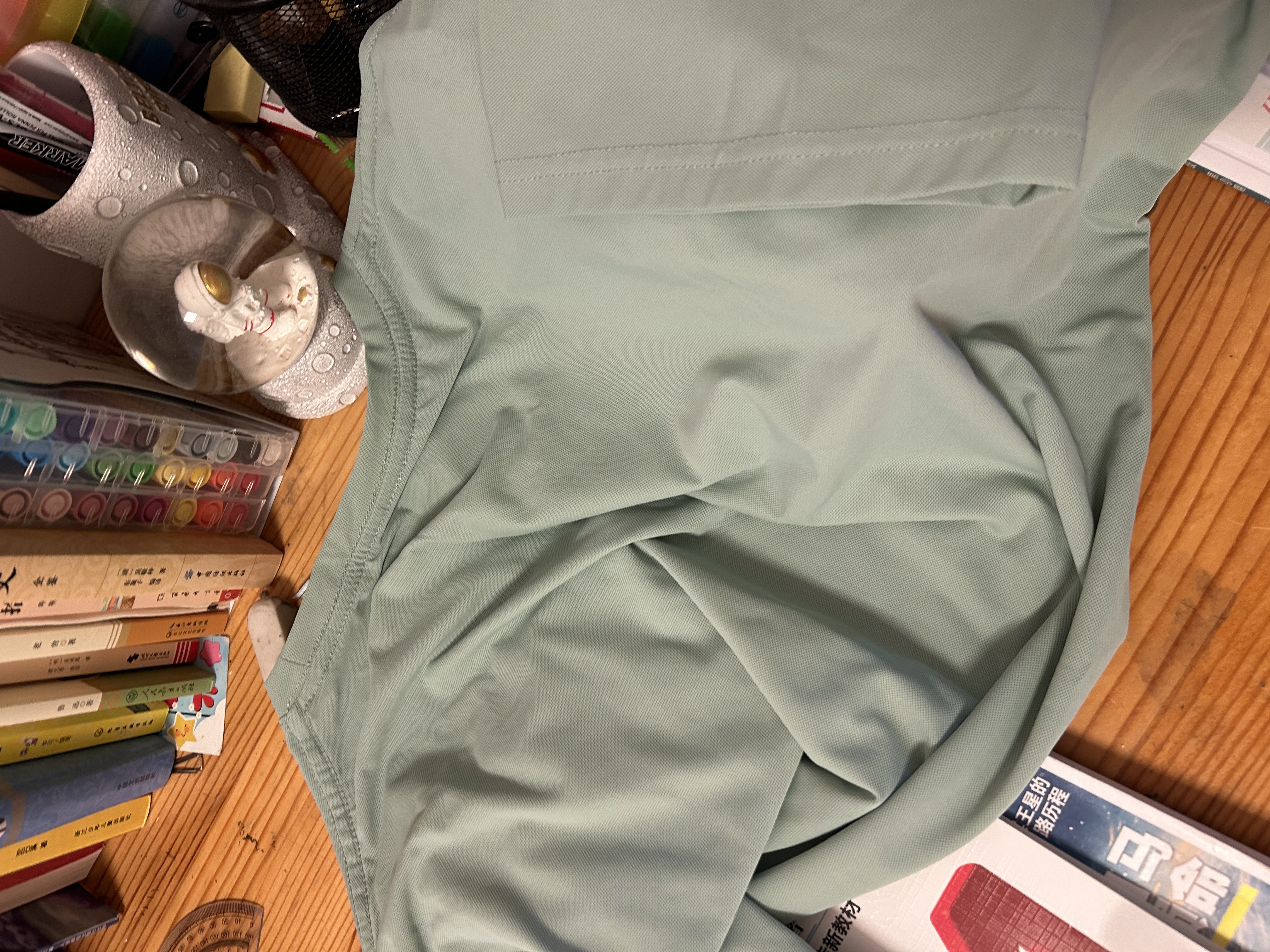 真维斯（Jeanswest）冰丝短袖男夏季轻薄透气网眼速干上衣男士休闲运动凉感宽松T恤 实拍图