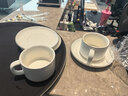 友来福咖啡杯套装描金白色轻奢220ml茶杯陶瓷欧式咖啡杯办公室 实拍图