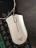 雷蛇（Razer）炼狱蝰蛇标准版有线鼠标 人体工学  电竞游戏 右手通用型 吃鸡/LOL/CS GO游戏鼠标 白色 实拍图