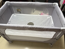 coolbaby婴儿床多功能可折叠可移动拼接床带尿布台蚊帐宝宝床 全家桶 实拍图