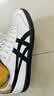 Onitsuka Tiger鬼塚虎男女款复古德训鞋轻便透气运动休闲板鞋TOKUTEN 1183B938 白色/黑色 41.5 实拍图