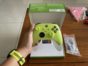 XBOX微软Xbox Series S/X无线Xbox手柄 XSS XSX 蓝牙游戏手柄 PC电脑 Xbox手柄 电光黄【送线/摆架】 实拍图
