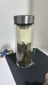 希诺双层玻璃杯男家用商务办公泡茶杯子过滤车载水杯XN-9302 345mL 实拍图