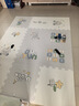 欧孕（OUYUN）爬爬垫拼接婴儿xpe地垫宝宝加厚爬行垫 小象乐园 60×60×2 12片 实拍图