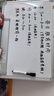 得力45*30cm小白板 纤维实芯金属边框小黑板家用儿童办公室会议教学挂式看板磁性磁力 涂鸦记录手持 实拍图