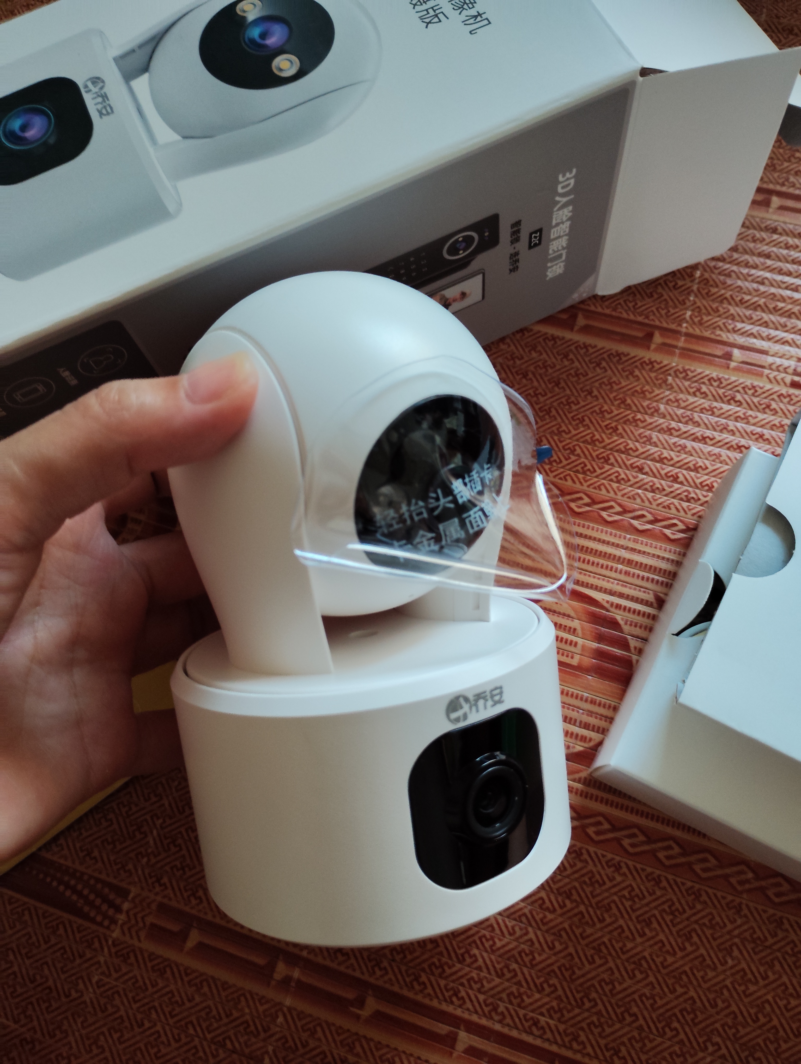 乔安（JOOAN）双摄1600万像素监控摄像头无线wifi网络高清监控器360度无死角带夜视全景云台家用AI监控手机远程 实拍图