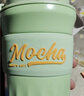 富光咖啡杯304不锈钢喷瓷保温杯男女高颜值户外水杯子茶杯420ml 实拍图