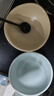 乐优派猫碗陶瓷狗碗猫食盆狗盆宠物碗猫粮碗高脚防打翻猫咪用品 渐变蓝 实拍图