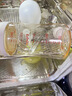 贝亲（Pigeon）自然离乳PPSU重力球吸管奶瓶 双把手240mL6月+(附带6月+12月奶嘴) 实拍图