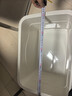 牧野纳大容量收纳箱超大家用塑料加厚玩具储物箱特大号带盖子衣服整理箱 【白灰色】升级材质-加大加厚 加大号【53*38*30cm】密封防潮-4滑轮 实拍图