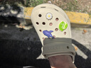 卡骆驰（CROCS）【预售】白鹿同款经典云朵洞洞鞋时尚百搭女鞋花园鞋|206750 骨白色-2Y2(含智必星)【预售】 38 (240mm) 实拍图