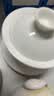 京东京造 茶杯盖碗  360°旋转可悬停功夫泡茶盖碗茶具羊脂玉瓷薄胎150ml 实拍图