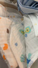 全棉时代 婴儿浴巾 新生儿童6层水洗纱布浴巾纯棉狮子飞机蓝115*115cm 实拍图