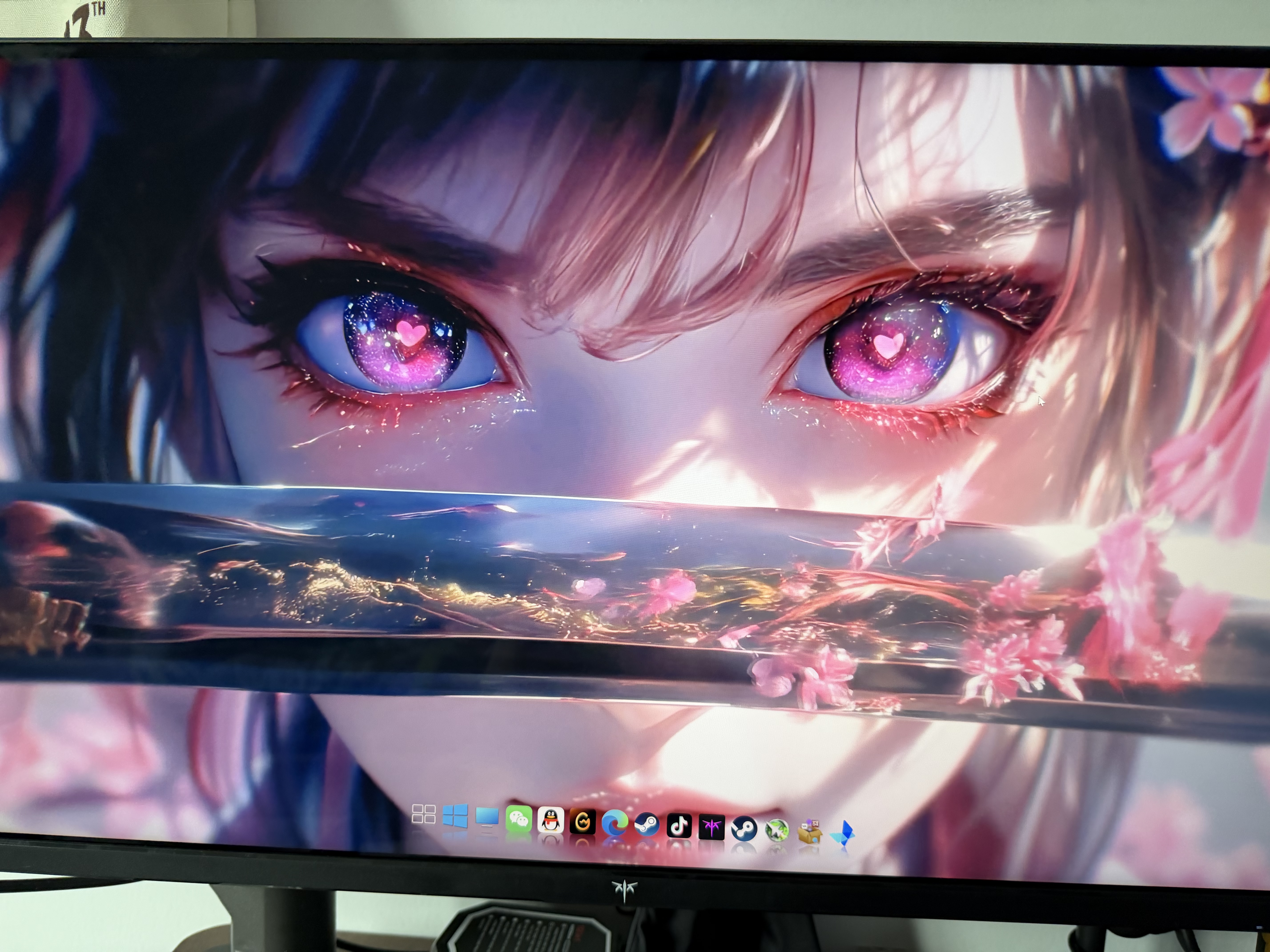 KTC 27英寸4K黑曜屏 3A原画QD-MiniLED HDR1400 2304分区160Hz双模320Hz Type-C 65W电竞显示器M27P6S 实拍图
