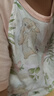 威尔贝鲁（WELLBER）儿童睡衣家居服男女童竹棉纱布家居套装春夏花园小兔长袖120 实拍图
