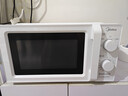 美的（Midea）变频家用微波炉经典双旋钮360°转盘加热 智能解冻 五档火力18L容量213B升级款一级能效（M13J） 实拍图