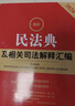 2026最新民法典及相关司法解释汇编    法律出版社 实拍图