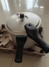 苏泊尔SUPOR好帮手铝合金压力锅6.0L带蒸格22cm高压锅燃气专用YL229H2 实拍图