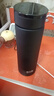 哈尔斯保温杯316不锈钢男女士车载外出便携式商务水杯子年会礼品黑450 实拍图